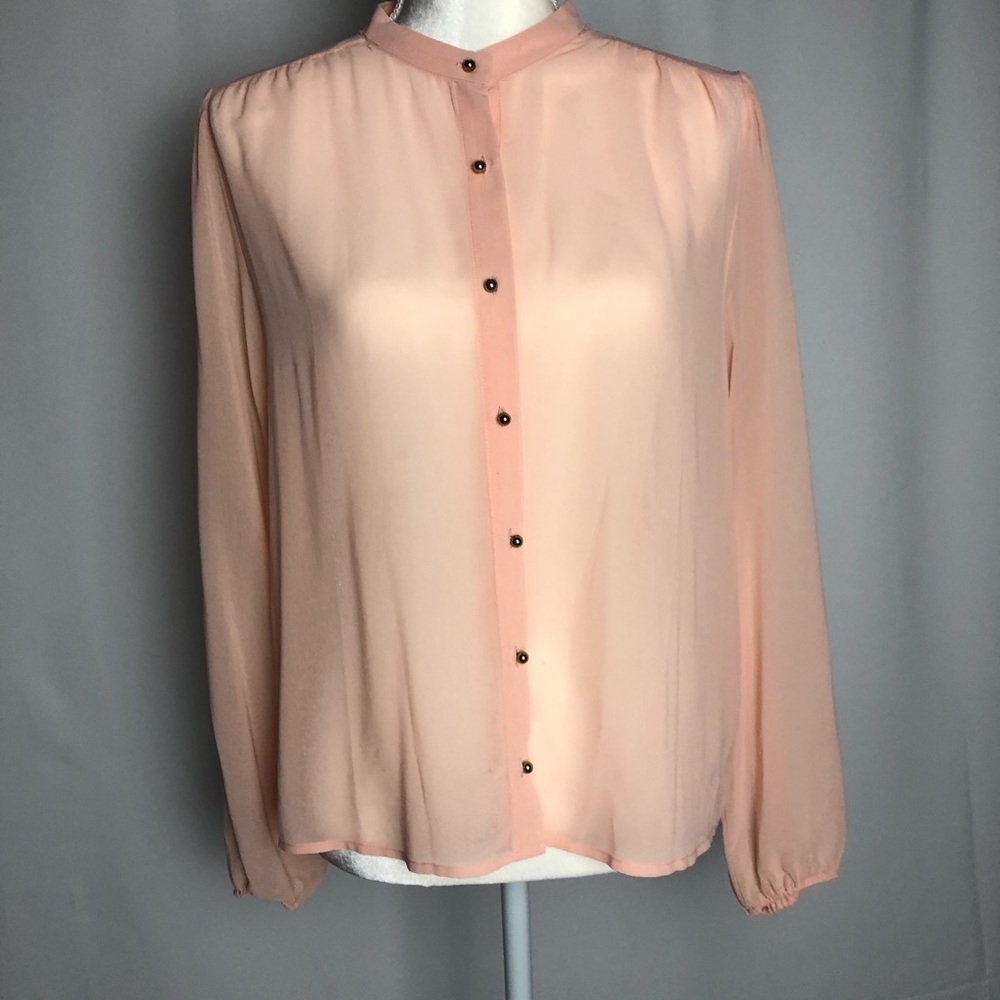 Forever 21 Peach Blouse
